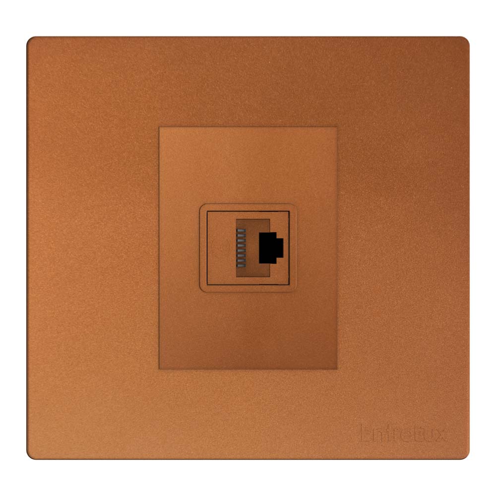 Fit clean entrada RJ45 bronze